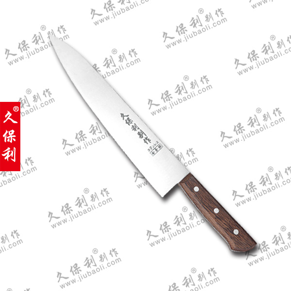 240mm牛刀(木柄) 6073
